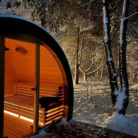 Leśna Sauna Wilcze Wzgórze Casa de Férias *