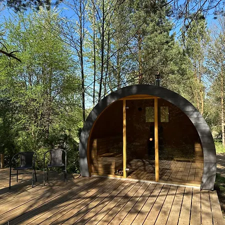 Leśna Sauna Wilcze Wzgórze Casa de Férias Kleszczewo