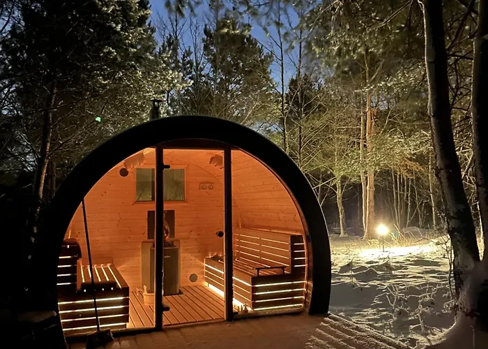 Lesna Sauna Wilcze Wzgorze Kleszczewo (Gizycko)