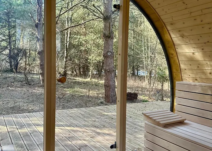 Leśna Sauna Wilcze Wzgórze Сasa de vacaciones Kleszczewo (Gizycko)