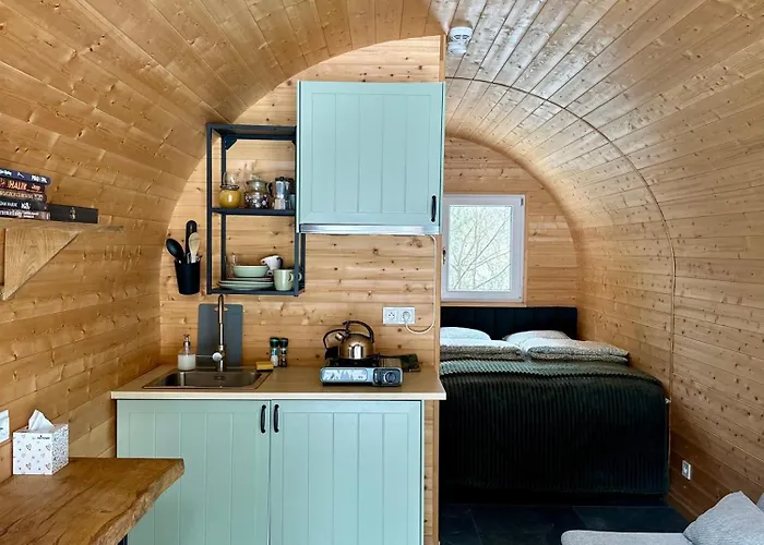 Сasa de vacaciones Leśna Sauna Wilcze Wzgórze Kleszczewo (Gizycko)